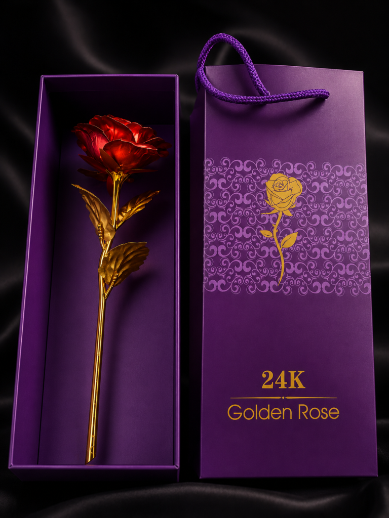 Royal Golden Rose Gift Set